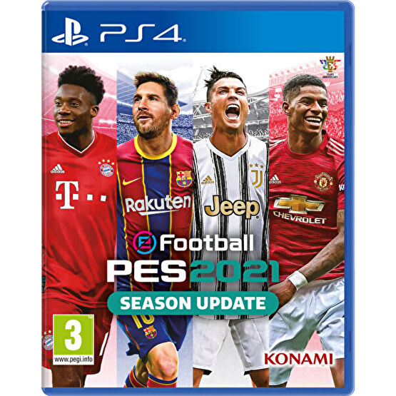 Aral PES 2021 Season Update PS4 Oyun PlayStation 5 PS5 Oyunları Fiyatı