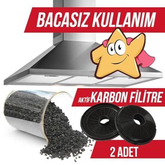 Arçelik P 18 YCB - YCG - YCK - YCS Davlumbaz Karbon Filtresi