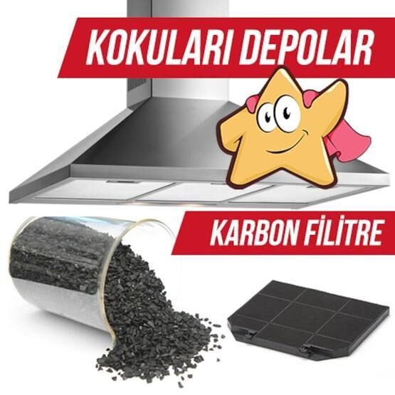 Arçelik P 30 SI - P 30 YI Davlumbaz Karbon Filtresi