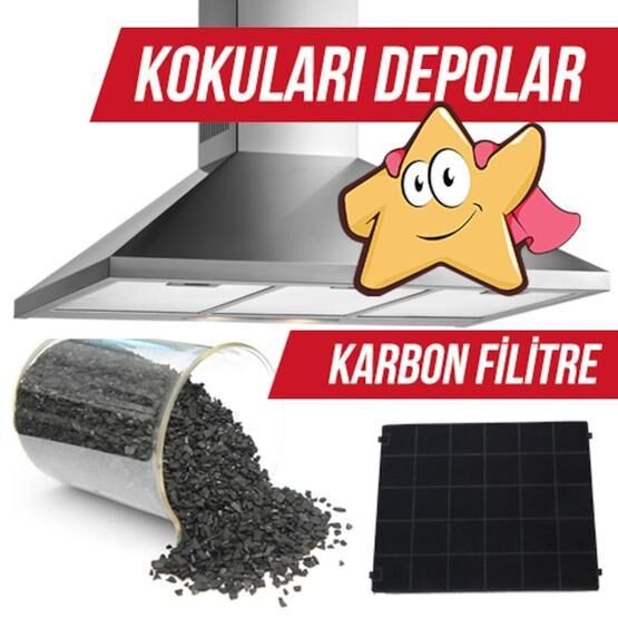 Arçelik P 76 EYB - EYKV - EYS Davlumbaz Karbon Filtresi