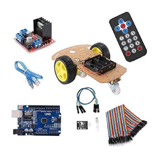 Arduino Uzaktan Kumandalı Robot Araba Kiti Hobi Elektroniği Fiyatı