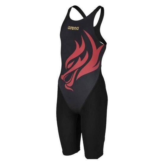 Arena G Powerskin ST 2.0 Kneeskin Limited Edition Gregorio Paltrinieri Siyah Kız Çocuk Mayosu