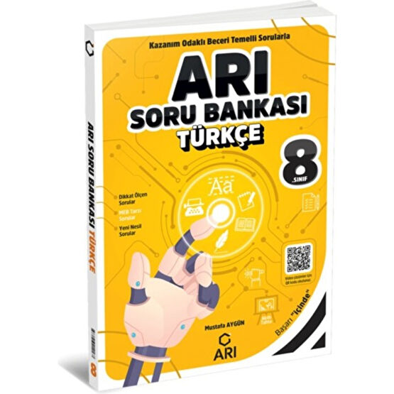 Arı Yayıncılık 8. Sınıf Türkçe Soru Bankası Kaynak Kitapları Fiyatı