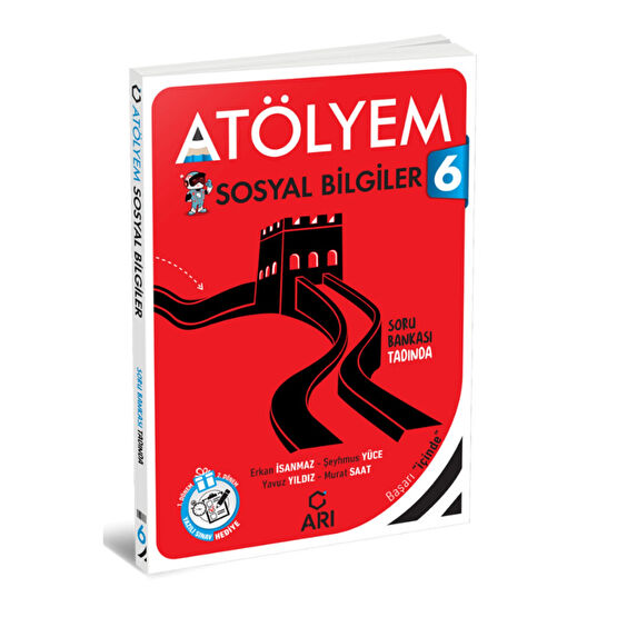 Arı Yayıncılık Arı 6 Sınıf Sosyal Bilgiler Sosyalimo Atölyem 6 . sinif test kitabi kitap Yardımcı Kitaplar Fiyatı