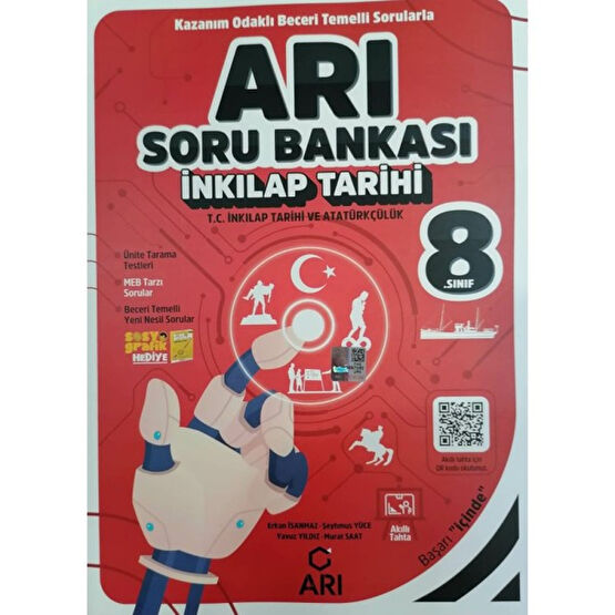 Arı Yayıncılık Arı 8.sınıf Lgs Inkılap Tarihi Soru Bankası- Aryn Tüm Dersler Fiyatı