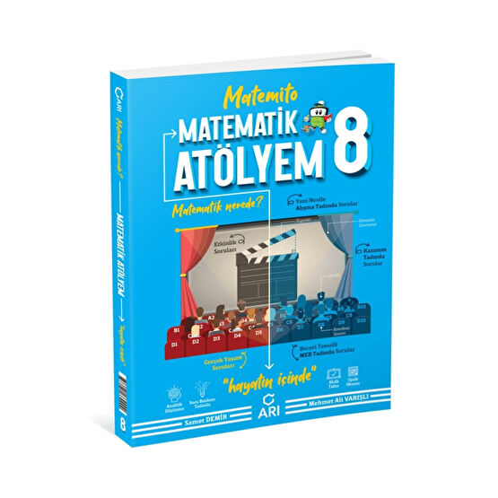 Arı Yayıncılık Arı Yayınları 8. Sınıf Matemito Matematik Atölyem 2024 Yardımcı Kitaplar Fiyatı