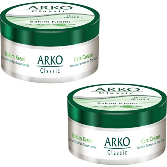 Arko Classic Bakım Kremi 250 ml 2 Adet Nemlendiriciler Fiyatı