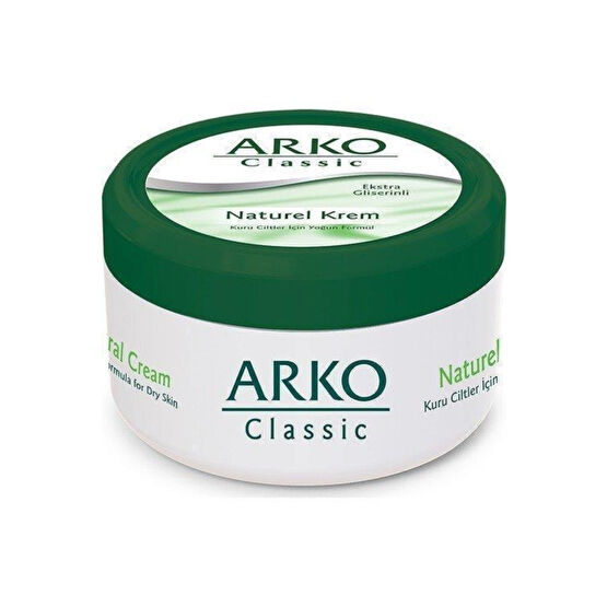 ARKO Nem Klasik Naturel Kavanoz Krem 250ml Yeni Vücut Losyonu ve Nemlendiricileri Fiyatı