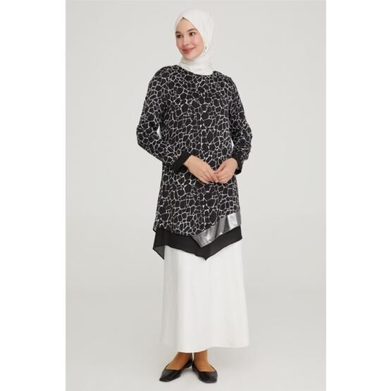 Armine 21YD9262 Siyah Tunik
