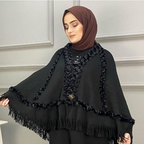 armıza Kadın Kışlık Panço Panço Fiyatı