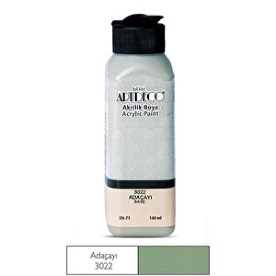 Artdeco Akrilik Boya 140 Ml Renk Seçmeli Canlı Ve Pastel Adaçayı Akrilik Boya Fiyatı