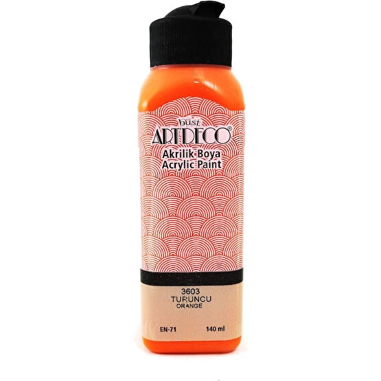 Artdeco Akrilik Boya 140 ml Turuncu 3603 Akrilik Boya Fiyatı