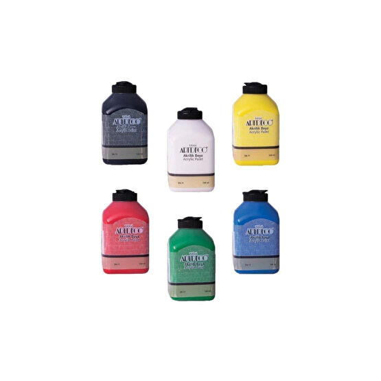 Artdeco Akrilik Boya 500 Ml 6li Set