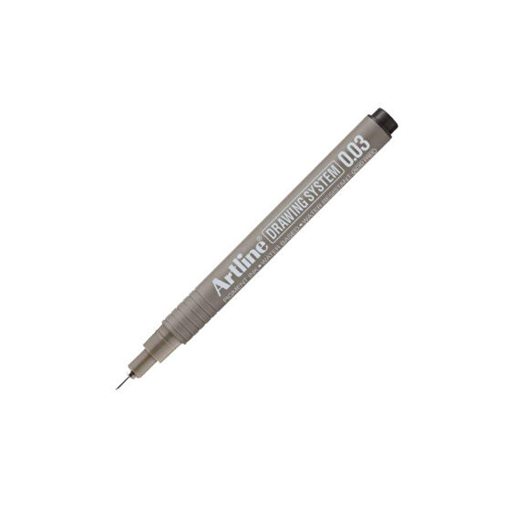 artline Rapido Kalemi 0.03 Siyah Teknik Çizim ve Grafik Kalemi Fiyatı