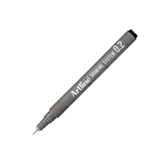 artline Rapido Kalemi 0.2 Siyah Teknik Çizim ve Grafik Kalemi Fiyatı