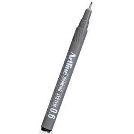 artline Rapido Kalemi 0.6 Siyah Teknik Çizim ve Grafik Kalemi Fiyatı