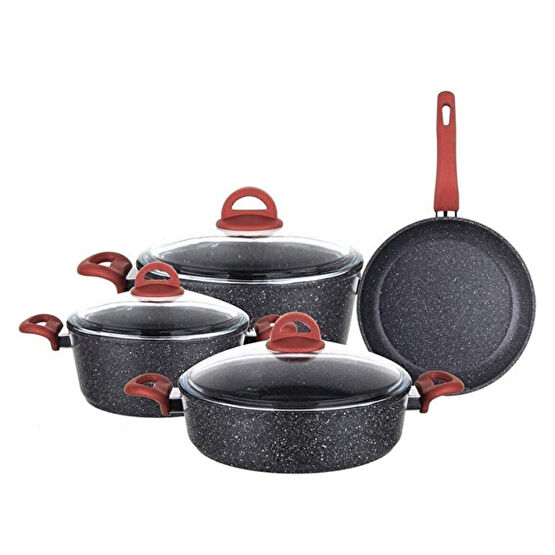 Aryıldız Terra 7 Parça Granit Set Tencereler Fiyatı