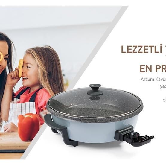Arzum AR-2010 Kavurmacım Mavi Elektrikli Pişirici