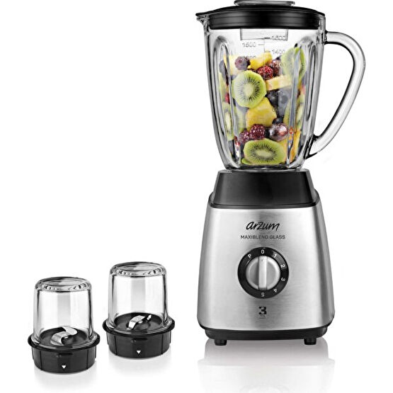 Arzum Maxiblend Glass Sürahi Blender - Çelik