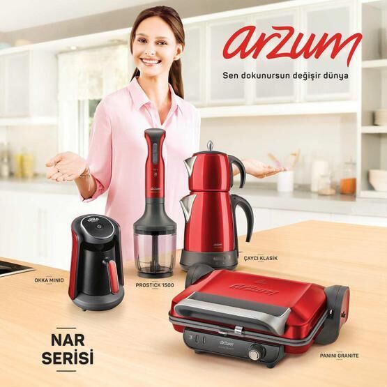Arzum AR9002 Nar Çeyiz Mutfak Seti