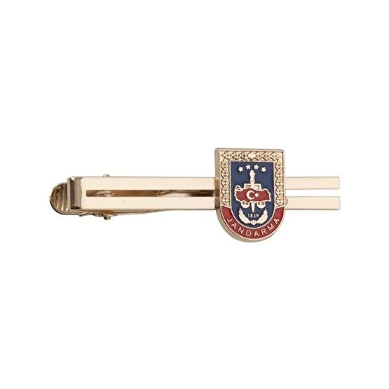 Asker Vadisi Jandarma Bröveli Kravat İğnesi - Sarı - Jandarma Logo Temalı Kravat İğnesi Fiyatı