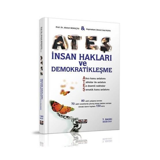 Ateş 2021 İnsan Hakları ve Demokratikleşme Konu Anlatımı - Savaş Yayınevi