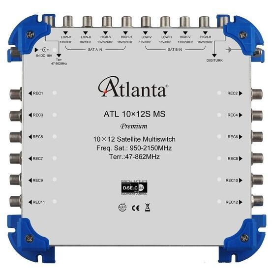 Atlanta ATL 10-12 Sonlu Multiswitch Switchler Fiyatı