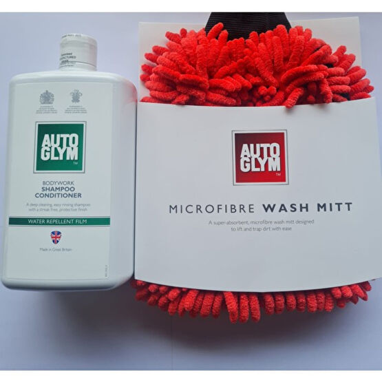 Autoglym Keyifli Yıkama Seti (Şampuan +Yıkama Eldiveni - 1 kg Oto Yıkama Ürünleri Fiyatı