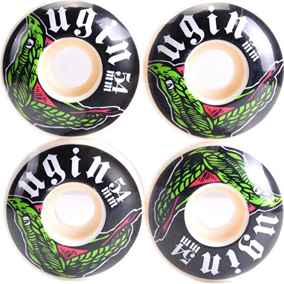 Aututer 4pack 100A Pu Kaykay Tekerlekleri Set Roller Cruiser Onarım Tekerlek Aksesuarları (Yurt Dışından) Kaykay Fiyatı