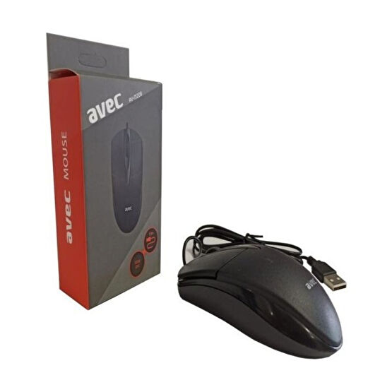 AV-M303 Kablolu Mouse - Siyah Klavye - Mouse Fiyatı