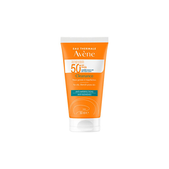 Avene Cleanance Spf 50 Güneş Kremi 50 ml - YENİ FORMÜL Güneş Kremleri ve Losyonları Fiyatı