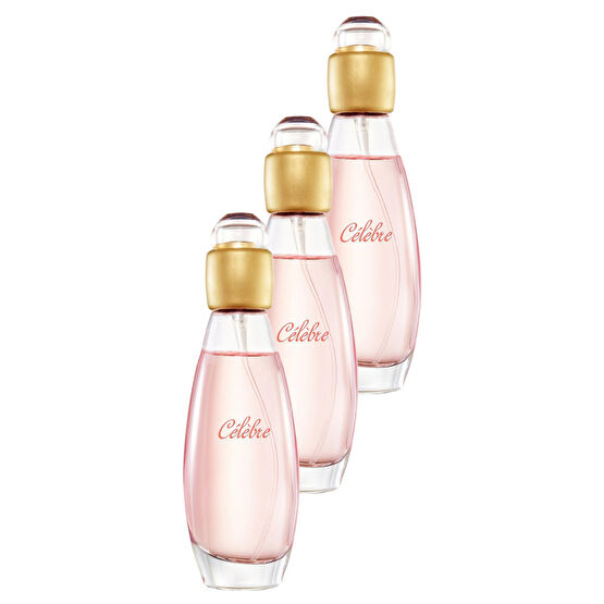 AVON Celebre Kadın Parfüm Edt 50 ml 3lü Set