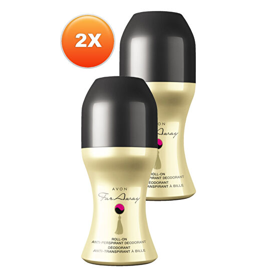 AVON Far Away Kadın Rollon - 50 ml x 2li Set Roll-Onlar Fiyatı