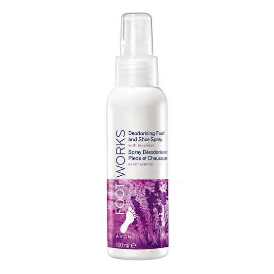 AVON Footworks Lavanta Kokulu Koku Önleyici Ayak ve Ayakkabı Spreyi 100 ml Ayak Bakımı Fiyatı