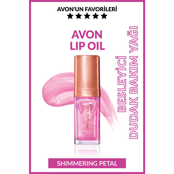 AVON True Lip Oil Dudak Bakım Yağı Shimmering Petal - 7 ml Rujlar & Dudak Parlatıcıları Fiyatı