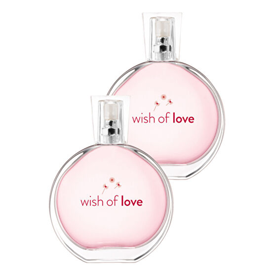 AVON Wish Of Love Kadın Parfüm Edt 50 ml 2li Set