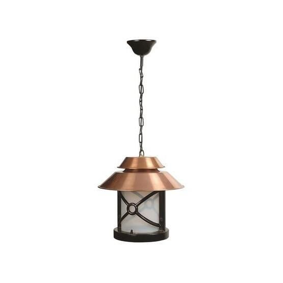 Avonni BFE-68049-BKR-OP Siyah/Kahverengi Bahçe Fener