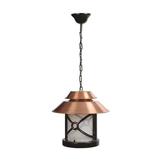 Avonni BFE-68049-BKR-OP Siyah/Kahverengi Bahçe Fener