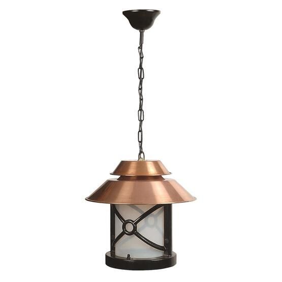Avonni BFE-68049-BKR-OP Siyah/Kahverengi Bahçe Fener
