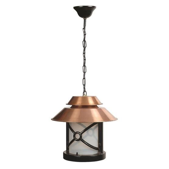 Avonni BFE-68049-BKR-OP Siyah/Kahverengi Bahçe Fener