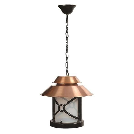 Avonni BFE-68049-BKR-OP Siyah/Kahverengi Bahçe Fener