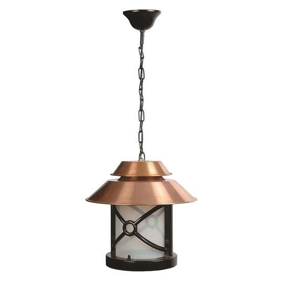 Avonni BFE-68049-BKR-OP Siyah/Kahverengi Bahçe Fener