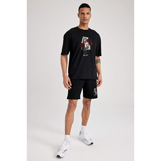Ay New Moda Aynewmoda Erkek Iskambil Baskılı Tshirt Şort Takımı Erkek Takım Elbise Fiyatı