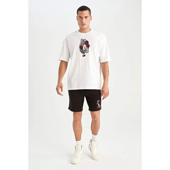 Ay New Moda Aynewmoda Erkek Iskambil Baskılı Tshirt Şort Takımı Erkek Takım Elbise Fiyatı