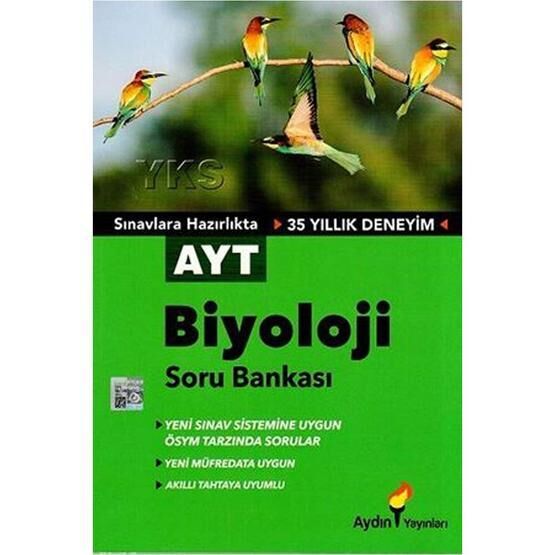 Aydın Yayınları AYT Biyoloji Soru Bankası