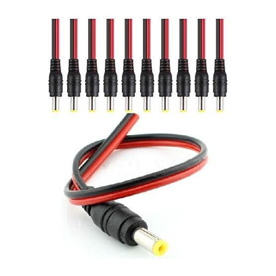 Ayfekam 10'lu Cctv Güvenlik Kamera 12 Dc Power Jak Jack- Kalın Kesit Güvenlik Kamerası Kablosu Fiyatı