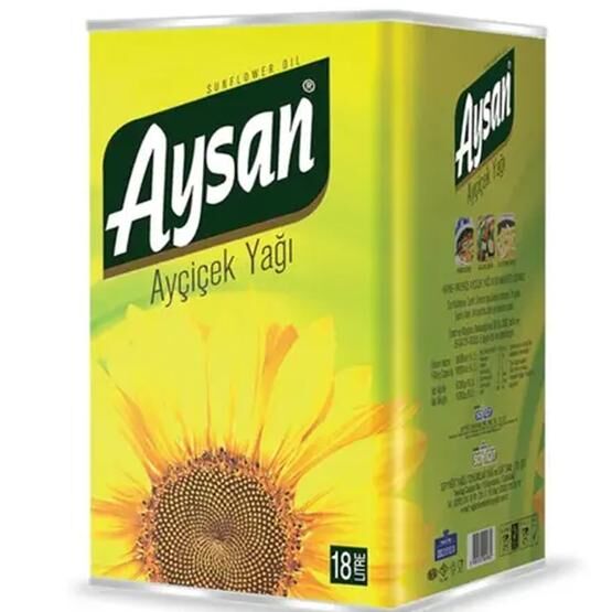 Aysan 18 lt Ayçiçek Yağı Sıvı Yağ ve Zeytinyağı Fiyatı
