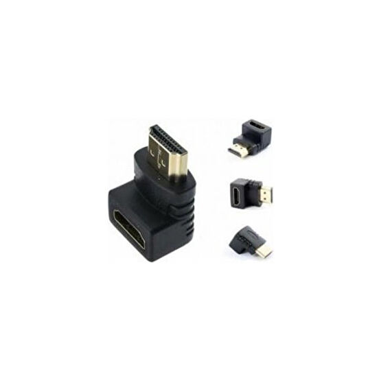 AzemaHdmi Erkek Dişi Dikey 90 Çevirici Bilgisayar Çevirici ve Adaptörü Fiyatı