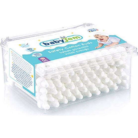 Baby Jem Emniyetli Kulak Temizleme Çubuğu 60lı Bebek Kulak Çubuğu Fiyatı
