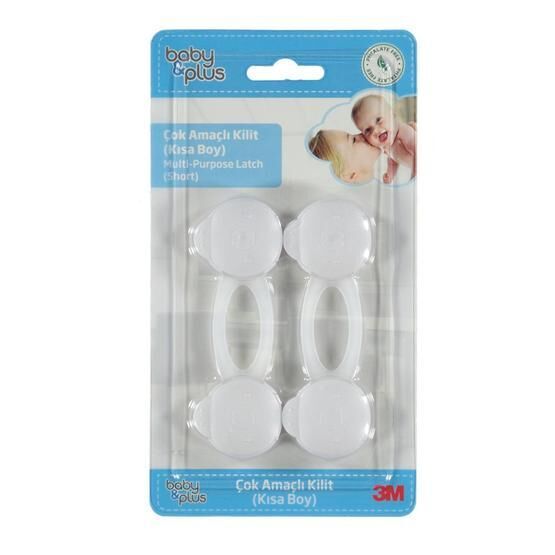 Baby&Plus 2 adet Küçük Çok Amaçlı Kilit